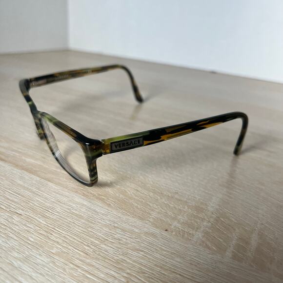 Versace Mod.3154 811 Eyeglasses Amber Tortoise Frames 54-17-140 Italy - Picture 3 of 8